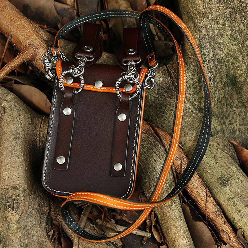 ショルダーバッグ メンズ ミニポーチ ウエストポート 本革 斜めがけ お出かけ レディース おしゃれ 大人 ウエスト ポーチ ボディ バッグ | ホームアイホーム | 06