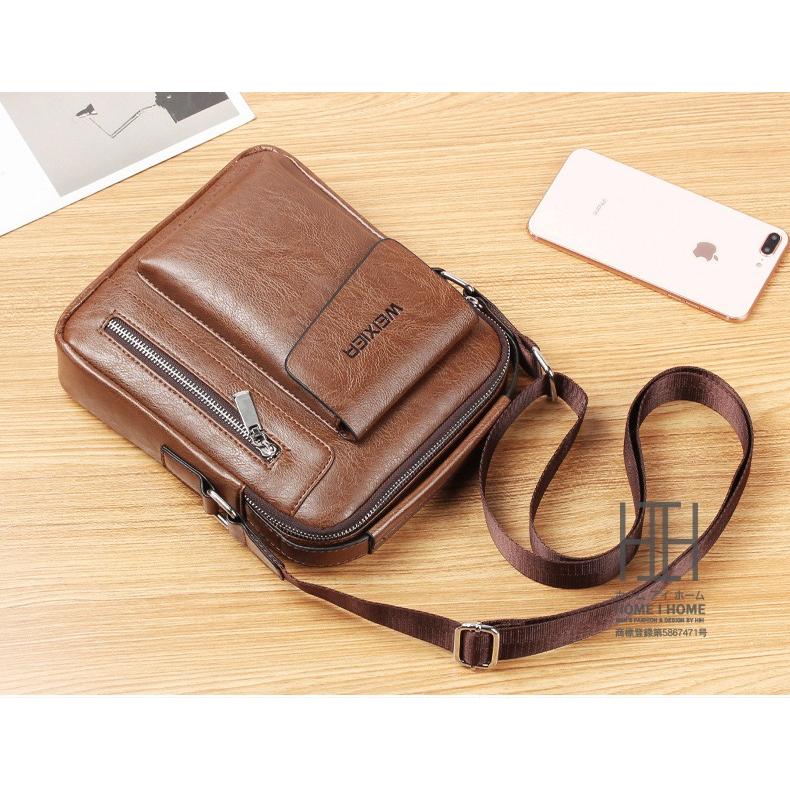 ミニトート メンズ バッグ ショルダーバッグ メンズバッグ ショルダー PU レザー トートバッグ 2WAY 手持ち 撥水 鞄 小さめ 通勤 | ホームアイホーム | 08