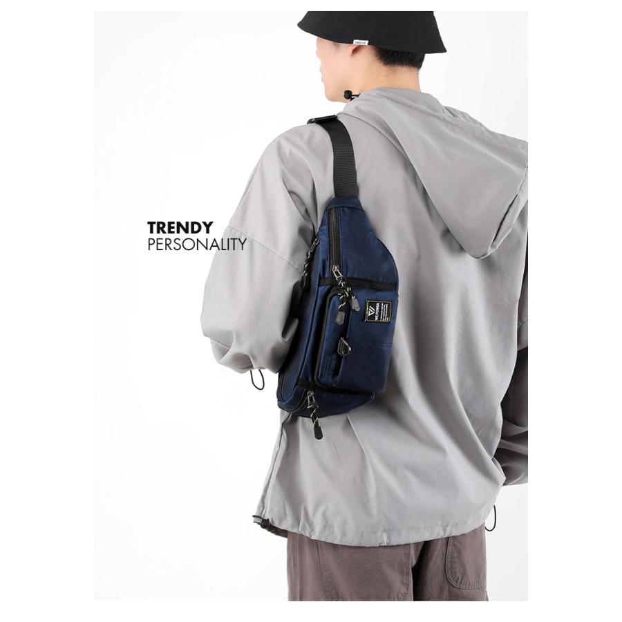 ボディバッグ メンズ 小さい 防水 撥水 50代  軽い 大容量 おしゃれ ショルダーバッグ  旅行バッグ 通学 バッグ スポーツバッグ 肩掛けバッグ 斜めがけバッグ | ホームアイホーム | 06