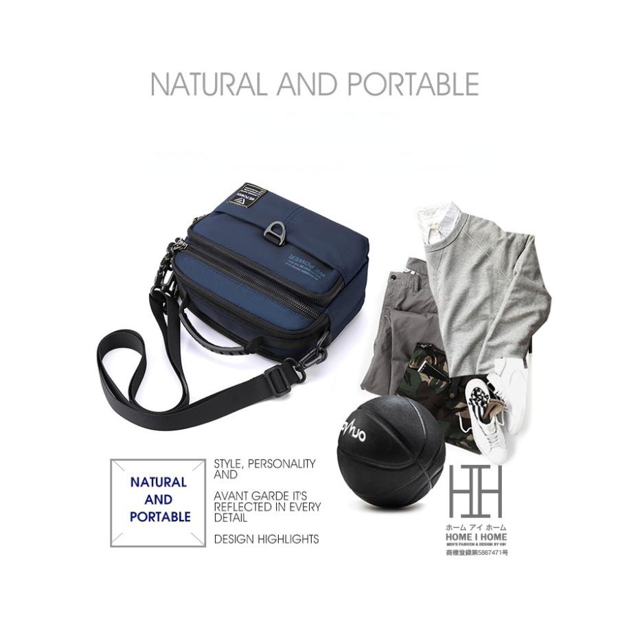 ウエストポーチ 2WAY ショルダーバッグ 撥水 メンズ レディース ミニショルダーバッグ サコッシュ 斜め掛け ミニ 鞄 メンズバッグ 黒 | ホームアイホーム | 08