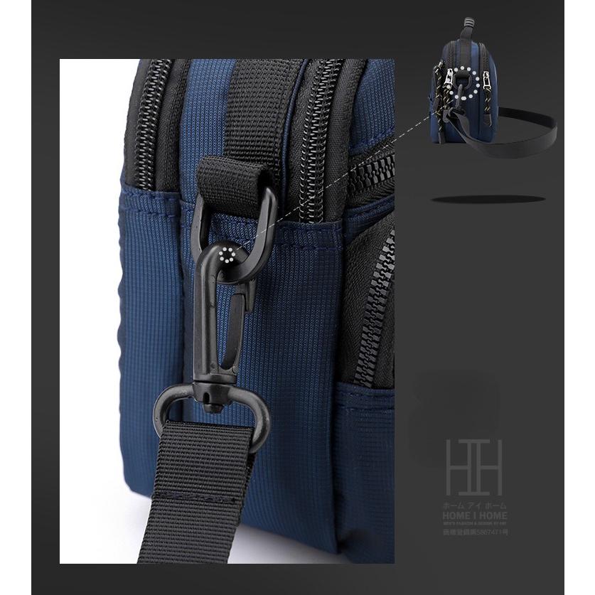 ウエストポーチ 2WAY ショルダーバッグ 撥水 メンズ レディース ミニショルダーバッグ サコッシュ 斜め掛け ミニ 鞄 メンズバッグ 黒 | ホームアイホーム | 13