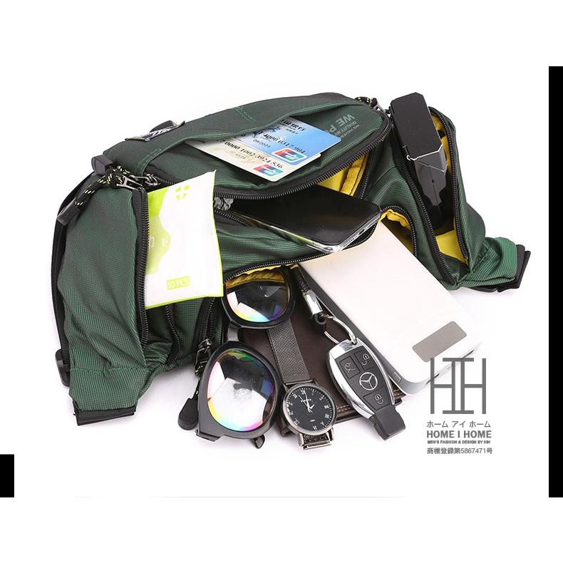 ウエストバッグ バディバッグ 撥水 ショルダーバッグ ナイロンバッグ メンズ ビッグサイズ 通学 アメカジ ストリート ユニセックス アウトドア | ホームアイホーム | 10