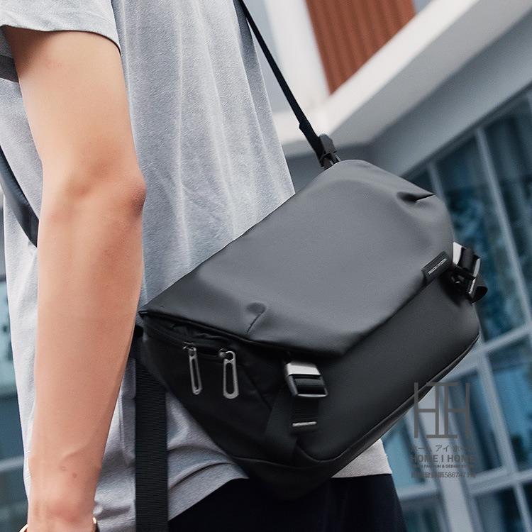 ショルダーバッグ メンズ メッセンジャーバッグ 斜め掛けバッグ 防水 撥水 大容量 オックスフォード布 男女兼用 ウエストバッグ 軽量 おしゃれ 旅行 シンプル | ホームアイホーム