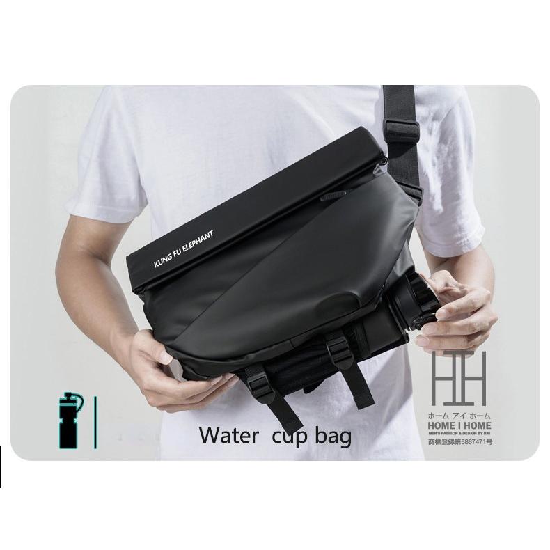 メンズバディバッグ ショルダーバッグ 撥水加工 斜め掛けバッグ ワンショルダー ボディリュック ウエストポーチ ストリート 旅行 通学 男性 | ホームアイホーム | 03