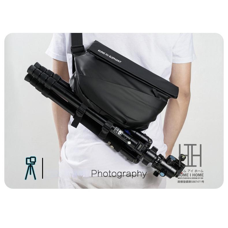 メンズバディバッグ ショルダーバッグ 撥水加工 斜め掛けバッグ ワンショルダー ボディリュック ウエストポーチ ストリート 旅行 通学 男性 | ホームアイホーム | 04