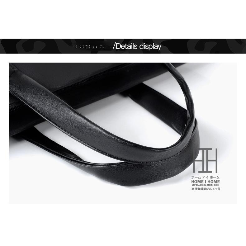 ビジネスバッグ A4 撥水 大容量 通勤 メンズ 鞄 ブリーフケース 軽量 ビジネス パソコンバッグ 14インチPC 無地 シンプル メンズバッグ | ホームアイホーム | 17