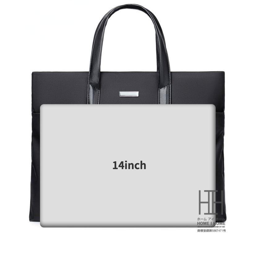 ビジネスバッグ A4 撥水 大容量 通勤 メンズ 鞄 ブリーフケース 軽量 ビジネス パソコンバッグ 14インチPC 無地 シンプル メンズバッグ | ホームアイホーム | 06