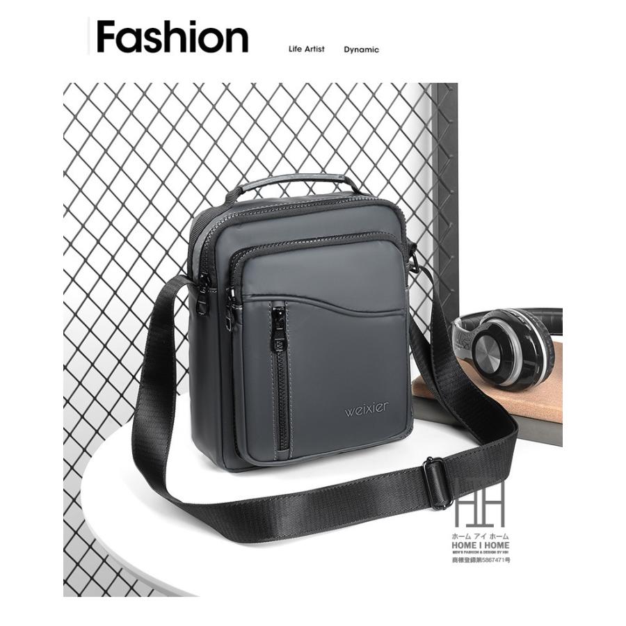 ショルダーバッグ ショルダー PU レザー トートバッグ 2WAY 手持ち 撥水 ミニトート メンズバッグ パーティー 通勤 デイリー  黒 | ホームアイホーム | 11