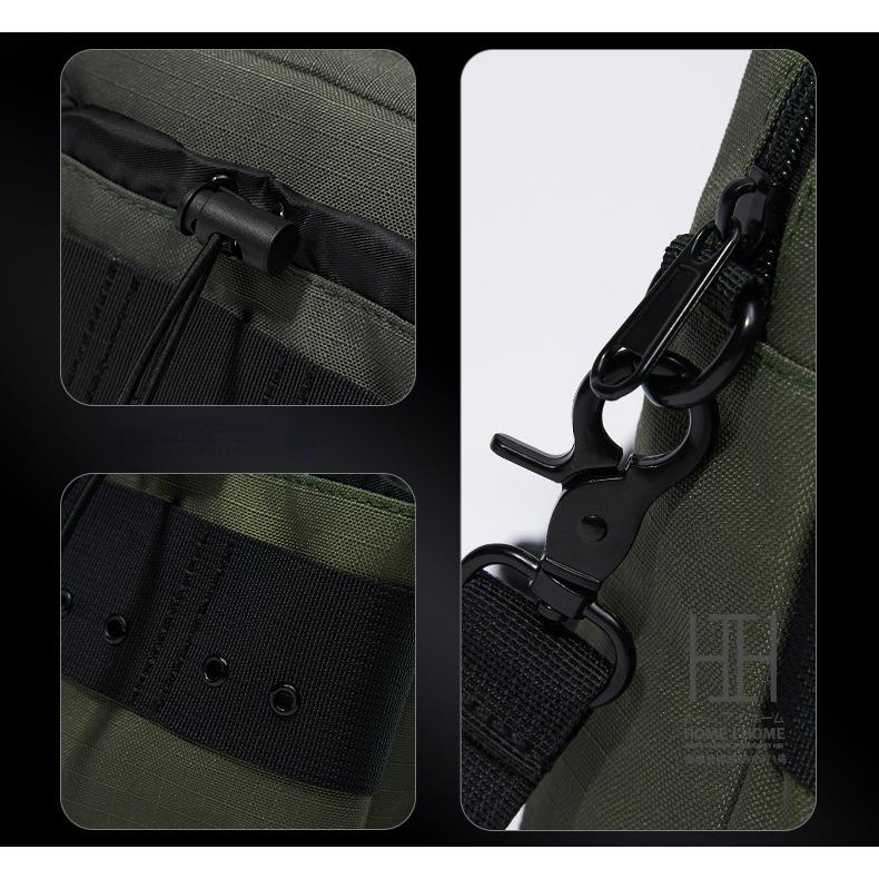 ショルダーバッグ メンズ レディース ミニショルダーバッグ 撥水 斜め掛け 大人 ミニ 無地 小さめサコッシュ ワンショルダーバッグ 黒 | ホームアイホーム | 12