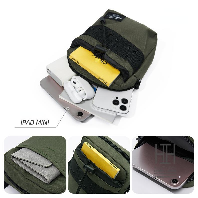 ショルダーバッグ メンズ レディース ミニショルダーバッグ 撥水 斜め掛け 大人 ミニ 無地 小さめサコッシュ ワンショルダーバッグ 黒 | ホームアイホーム | 05