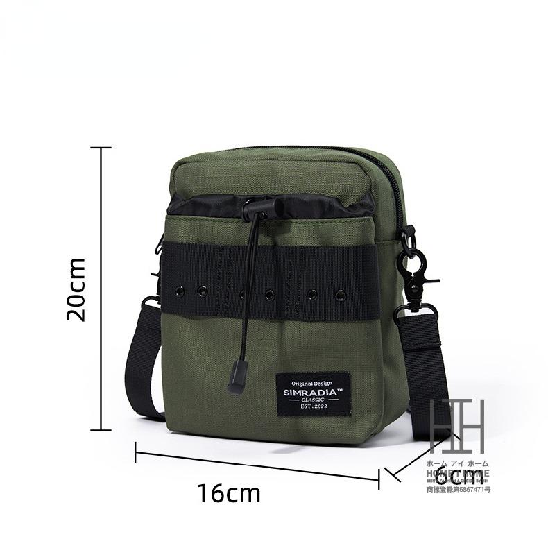 ショルダーバッグ メンズ レディース ミニショルダーバッグ 撥水 斜め掛け 大人 ミニ 無地 小さめサコッシュ ワンショルダーバッグ 黒 | ホームアイホーム | 10