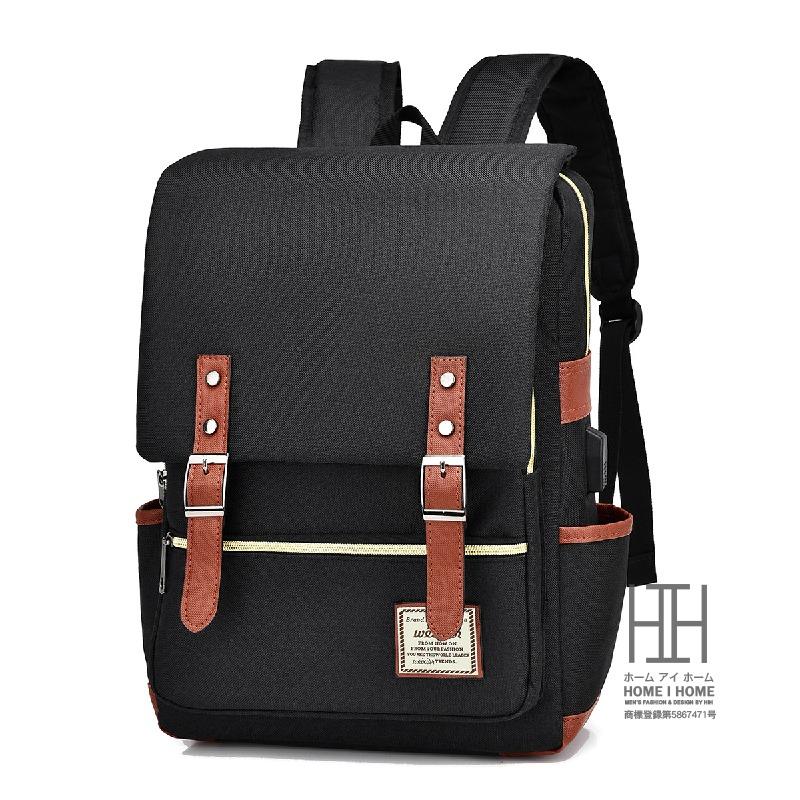 リュック リュックサック ユニセックス バックパック メンズ 大容量 USB口 カジュアル A4 ブランド 防水 通学 PCバッグ 軽量 | ホームアイホーム | 01