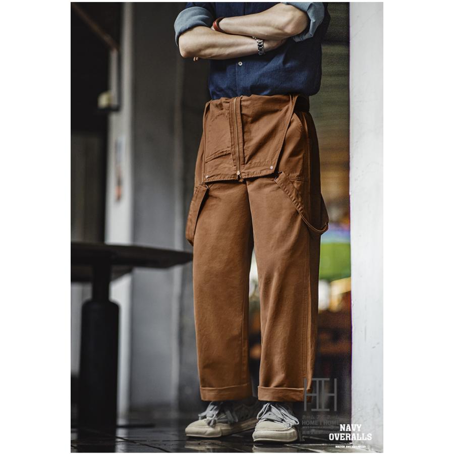 サロペット オーバーオール つなぎ メンズ レディース 綿 大きいサイズ おしゃれ 男女兼用 作業着 ツナギ 春夏 秋冬 アウトドア ガーデニング 農作業 かっこいい | ホームアイホーム | 12