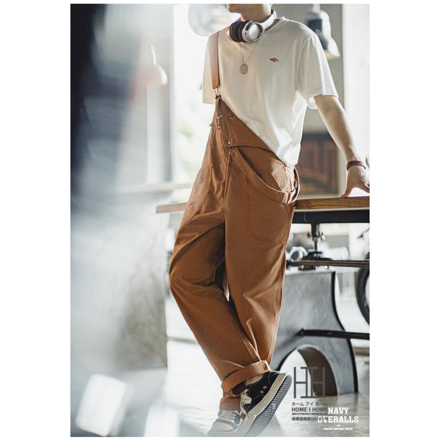 サロペット オーバーオール つなぎ メンズ レディース 綿 大きいサイズ おしゃれ 男女兼用 作業着 ツナギ 春夏 秋冬 アウトドア ガーデニング 農作業 かっこいい | ホームアイホーム | 15