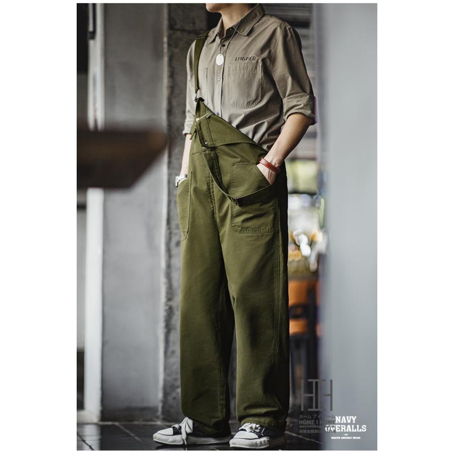 サロペット オーバーオール つなぎ メンズ レディース 綿 大きいサイズ おしゃれ 男女兼用 作業着 ツナギ 春夏 秋冬 アウトドア ガーデニング 農作業 かっこいい | ホームアイホーム | 16