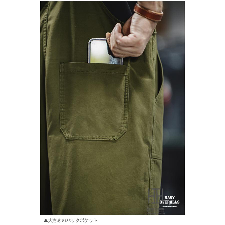 サロペット オーバーオール つなぎ メンズ レディース 綿 大きいサイズ おしゃれ 男女兼用 作業着 ツナギ 春夏 秋冬 アウトドア ガーデニング 農作業 かっこいい | ホームアイホーム | 10