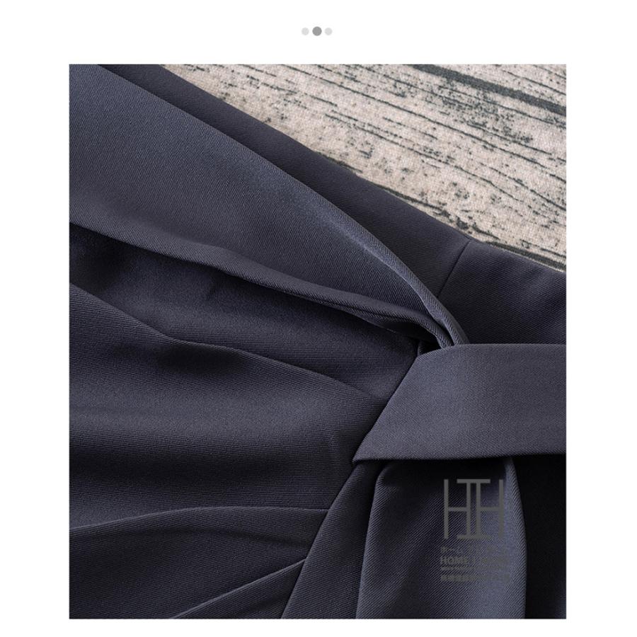 スーツスカート ロングスカート レディース ハイウエスト スリット アシンメトリー 非対称 不規則デザイン 通勤 スリット 体型カバー ミモレ丈 ロング Aライン | ホームアイホーム | 13