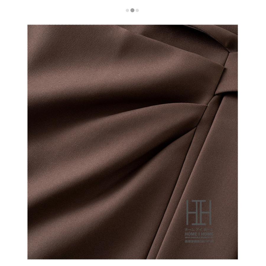 スーツスカート ロングスカート レディース ハイウエスト スリット アシンメトリー 非対称 不規則デザイン 通勤 スリット 体型カバー ミモレ丈 ロング Aライン | ホームアイホーム | 16