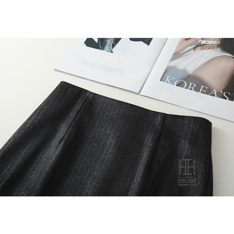 エンボス加工 Iライン タイトスカート レディース ロング丈 サテンスカート ロング スリット ロングスカート マキシ丈 模様 おしゃれ 楽ちん 大きいサイズ | ホームアイホーム | 10