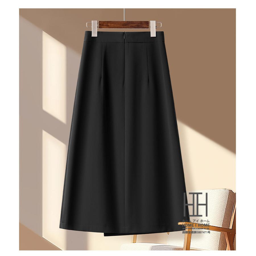 オフィス ロング スカート フォーマル レディース プリーツスカート 大きいサイズ ロングスカート 通勤 通学 おしゃれ Aラインスカート マキシスカート OL 面接 | ホームアイホーム | 06