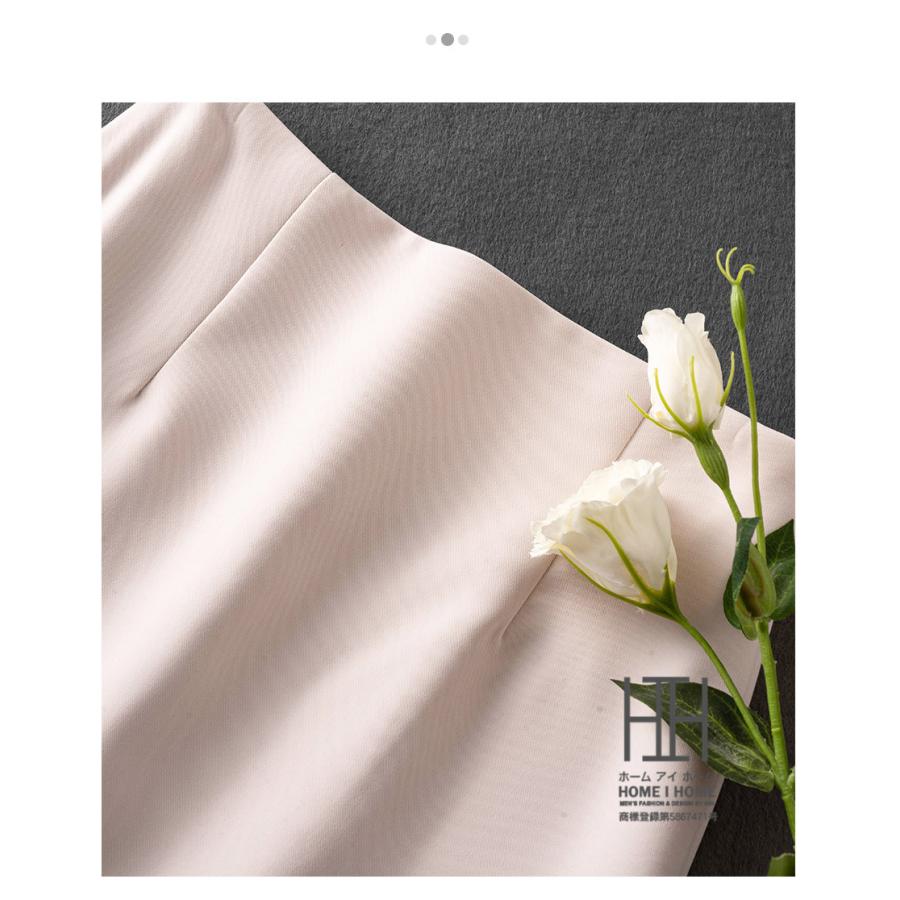 スーツスカート タイトスカート レディース ロング丈 ミモレ丈 シンプル 無地 通勤 体型カバー 可愛い カジュアル こなれ ハイウエスト 抗シワ 通気性 シワ防止 | ホームアイホーム | 11