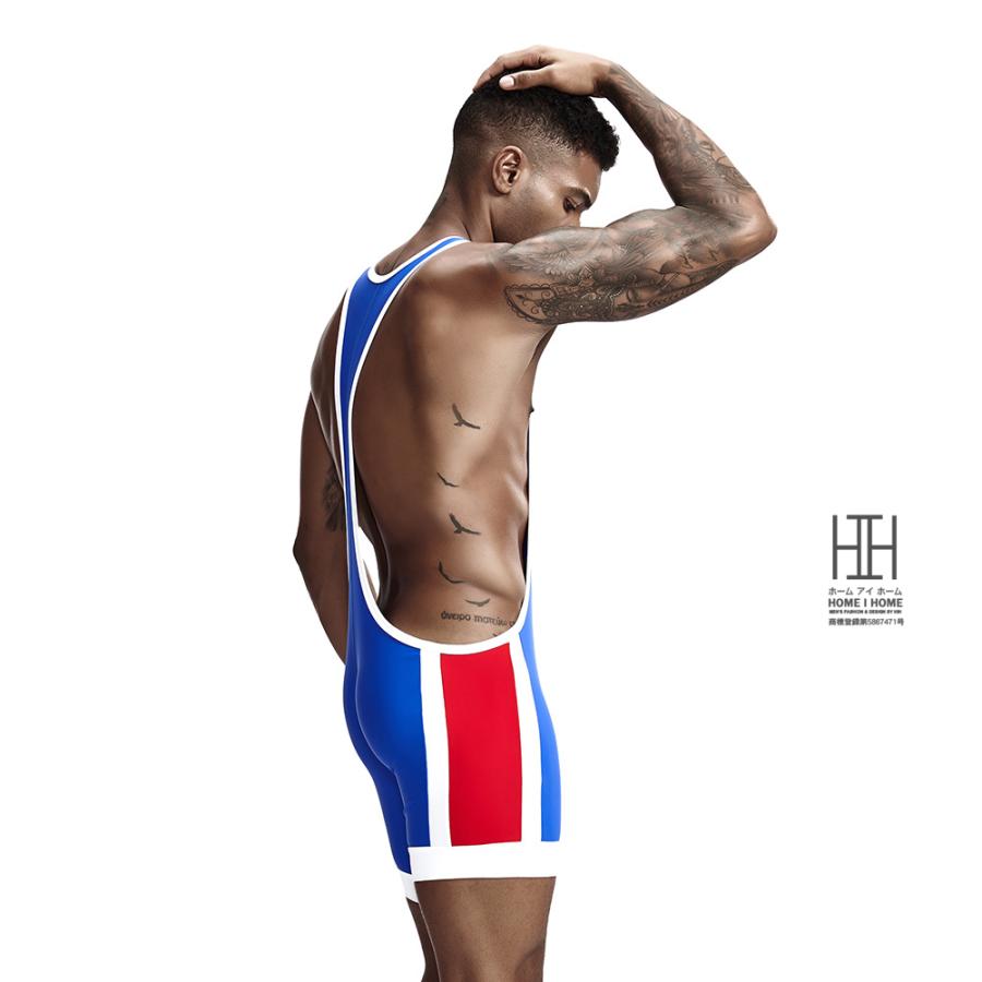 ボディスーツ メンズ レスリングウェア シングレット メンズインナー ボディスーツ 男性 レスリングウェア シングレット メンズインナー お洒落インナー | ホームアイホーム | 15