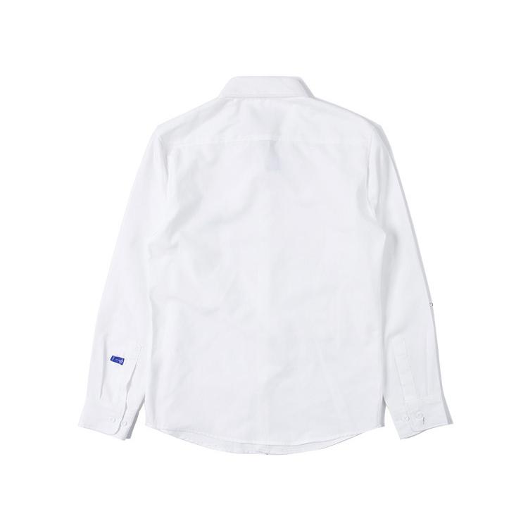 オックスフォードシャツ ボタンダウン 長袖 メンズ ワンポイント 刺繍入り ロゴ コットン おしゃれ スタイリッシュ お兄系 カジュアル トップス 羽織り | ホームアイホーム | 13