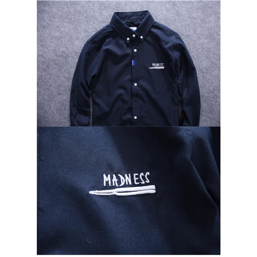 オックスフォードシャツ ボタンダウン 長袖 メンズ ワンポイント 刺繍入り ロゴ コットン おしゃれ スタイリッシュ お兄系 カジュアル トップス 羽織り | ホームアイホーム | 07