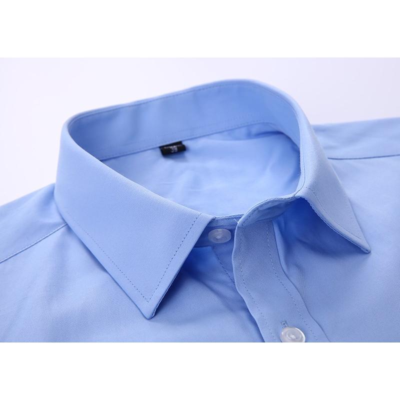 ワイシャツ Yシャツ 黒ワイシャツ 長袖 白シャツ メンズ 制服 ビジネス ドレス | ホームアイホーム | 14