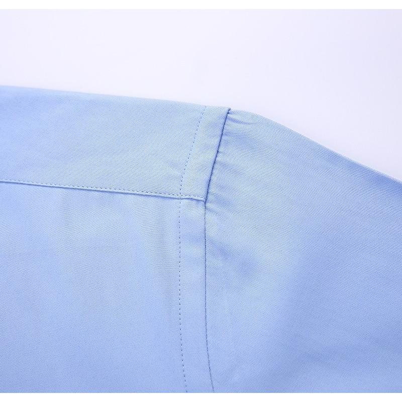 ワイシャツ Yシャツ 黒ワイシャツ 長袖 白シャツ メンズ 制服 ビジネス ドレス | ホームアイホーム | 15