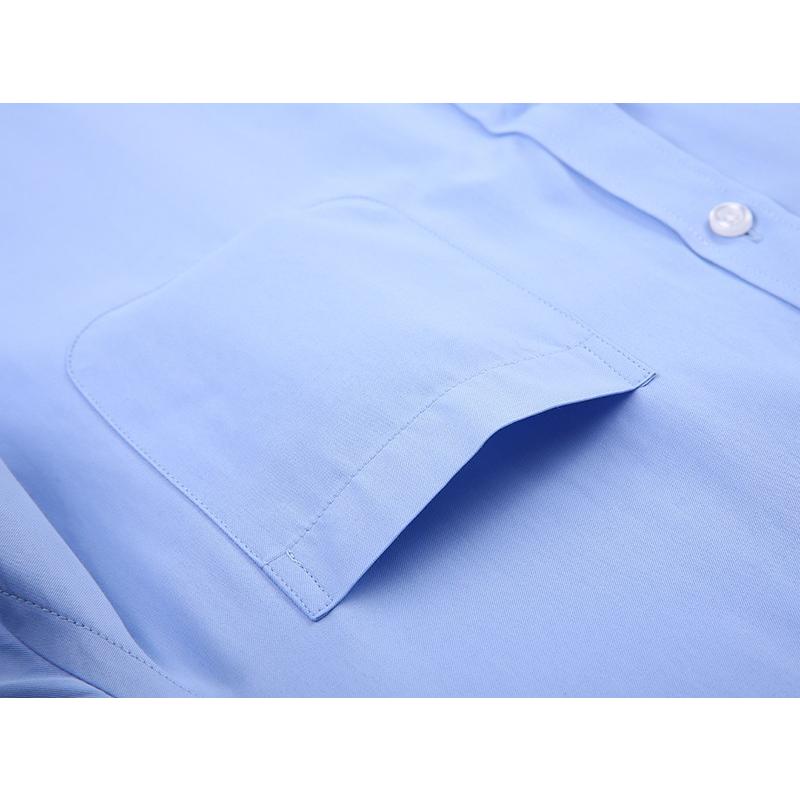 ワイシャツ Yシャツ 黒ワイシャツ 長袖 白シャツ メンズ 制服 ビジネス ドレス | ホームアイホーム | 16