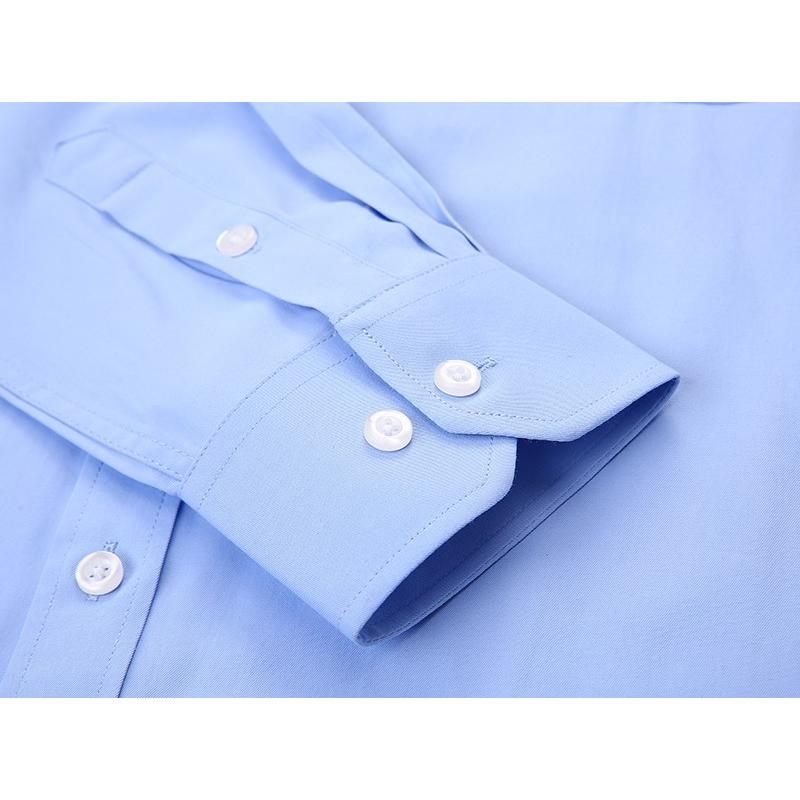 ワイシャツ Yシャツ 黒ワイシャツ 長袖 白シャツ メンズ 制服 ビジネス ドレス | ホームアイホーム | 20