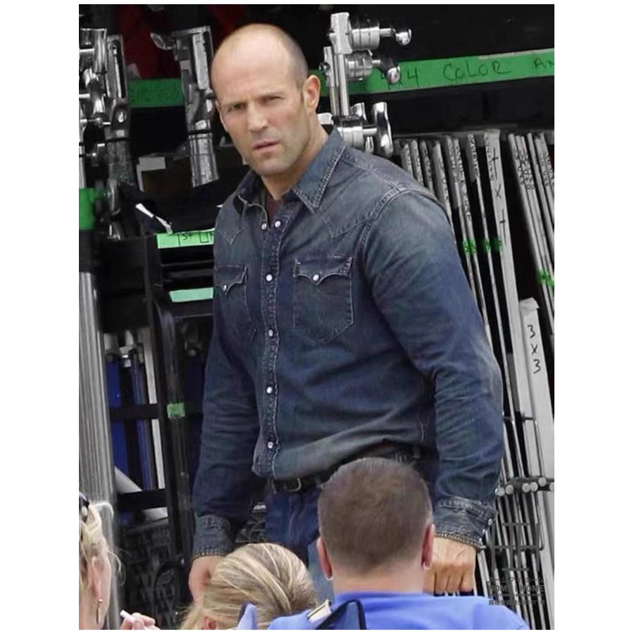 ウェスタンシャツ デニムシャツ メンズ 長袖 ストライプデニム ヘビーウェイト ダンガリー ヴィンテージ 白シャツ カジュアル アメカジ 両ポケット おしゃれ | ホームアイホーム | 06