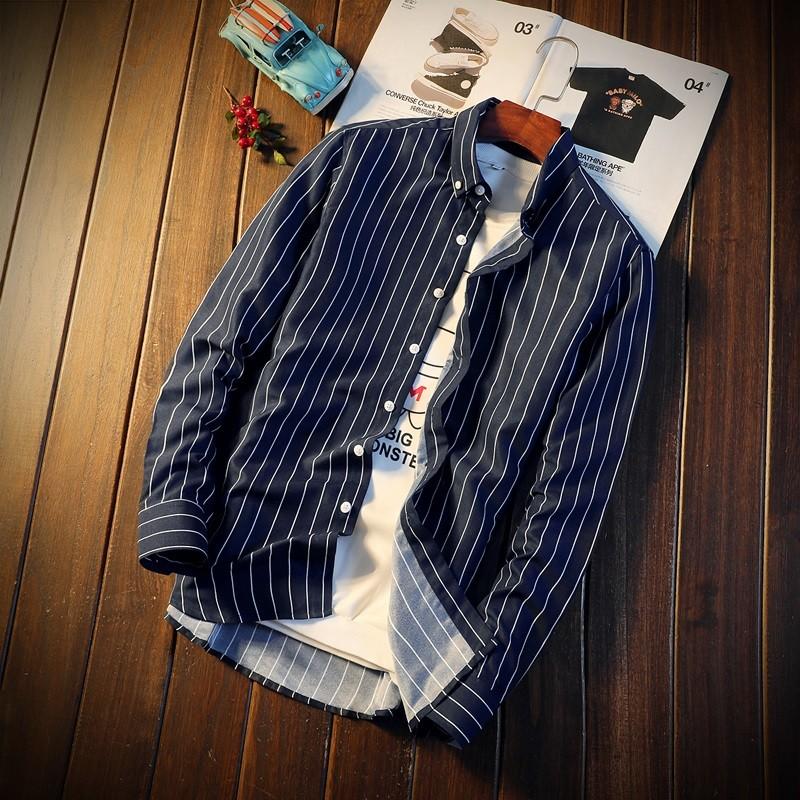シャツ メンズ ストライプ 長袖 カラフル ファッション カジュアル オシャレ | ホームアイホーム | 03