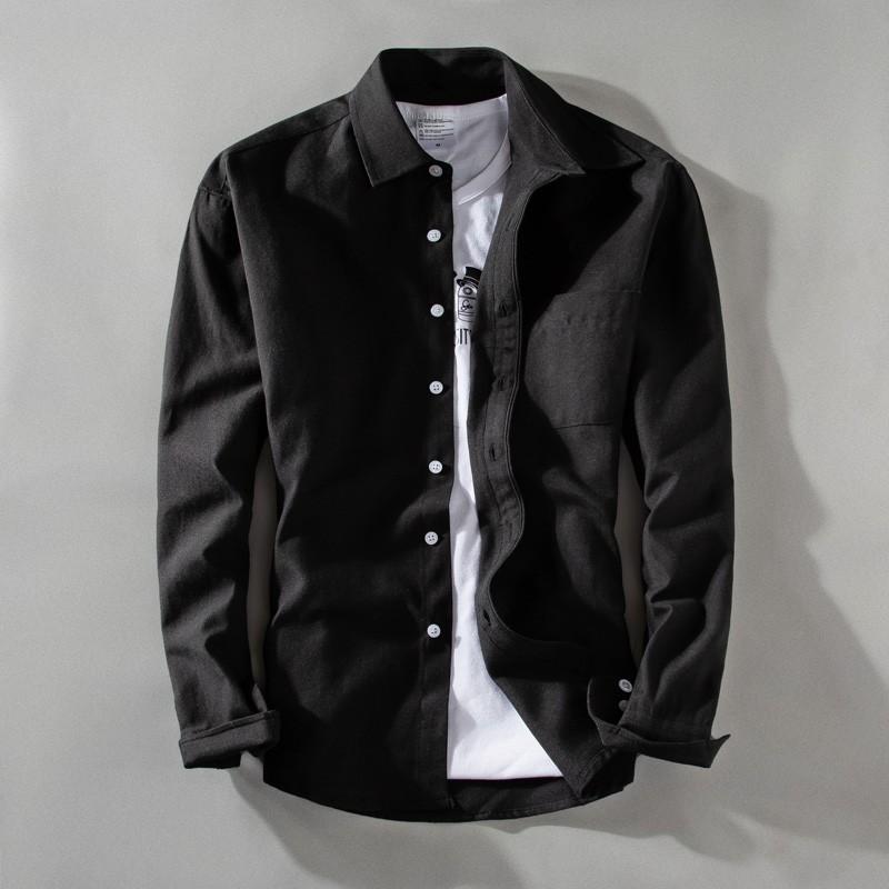 シャツメンズ オックスフォードシャツ 長袖 白シャツ 無地 コットン シンプル トップス | ホームアイホーム | 13