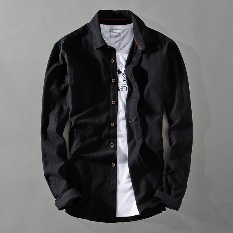 カジュアルシャツ メンズ 無地 長袖柔らかい 白シャツ カラフル カジュアル ビジカジ | ホームアイホーム | 02