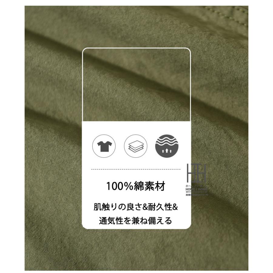 カジュアルシャツ シャツ メンズ 長袖 メンズシャツ レギュラーカラー ステッチワーク コットン 綿100 無地 シンプル おしゃれ ウォッシュ メンズファッション | ホームアイホーム | 06