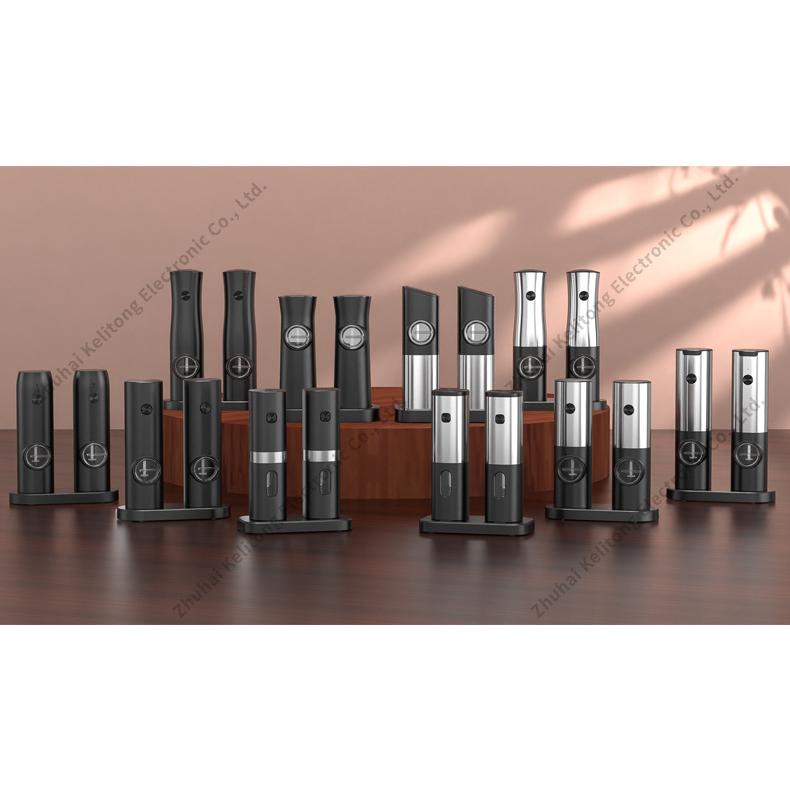 ペッパーミル 電動 2本 充電 小型 電動ミル 大容量 95ml ソルト ペッパー 胡椒 岩塩 海塩 コードレス スパイスミル 収納ベース 水洗い可 リチウム電池 キャンプ | ブランド登録なし | 16