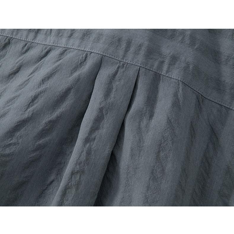 半袖シャツ 白シャツ ストライプ柄 メンズ カジュアル 柔らかい コットン ビジカジ 涼しい 夏服 トップス | ブランド登録なし | 16