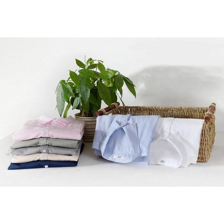 リネンシャツ メンズ シャツ 半袖 無地 綿 シンプル 麻 トップス 羽織り 通気 | ホームアイホーム | 22