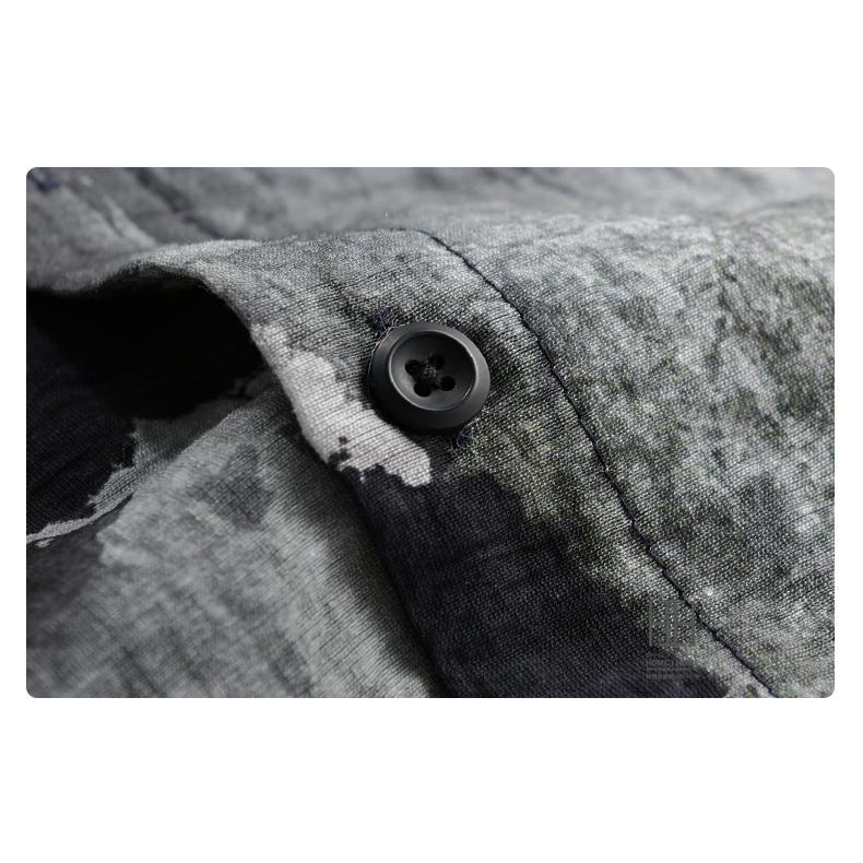 アロハシャツ メンズ 半袖 レーヨンシャツ 柄シャツ カジュアルシャツ ハワイアン リネンシャツ 総柄 レーヨン 麻混紡 涼しい ポケット付き おしゃれ ひんやり | ホームアイホーム | 12