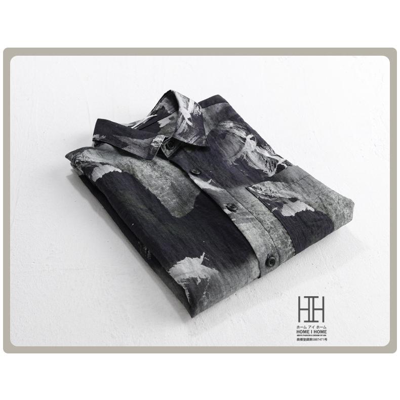 アロハシャツ メンズ 半袖 レーヨンシャツ 柄シャツ カジュアルシャツ ハワイアン リネンシャツ 総柄 レーヨン 麻混紡 涼しい ポケット付き おしゃれ ひんやり | ホームアイホーム | 05