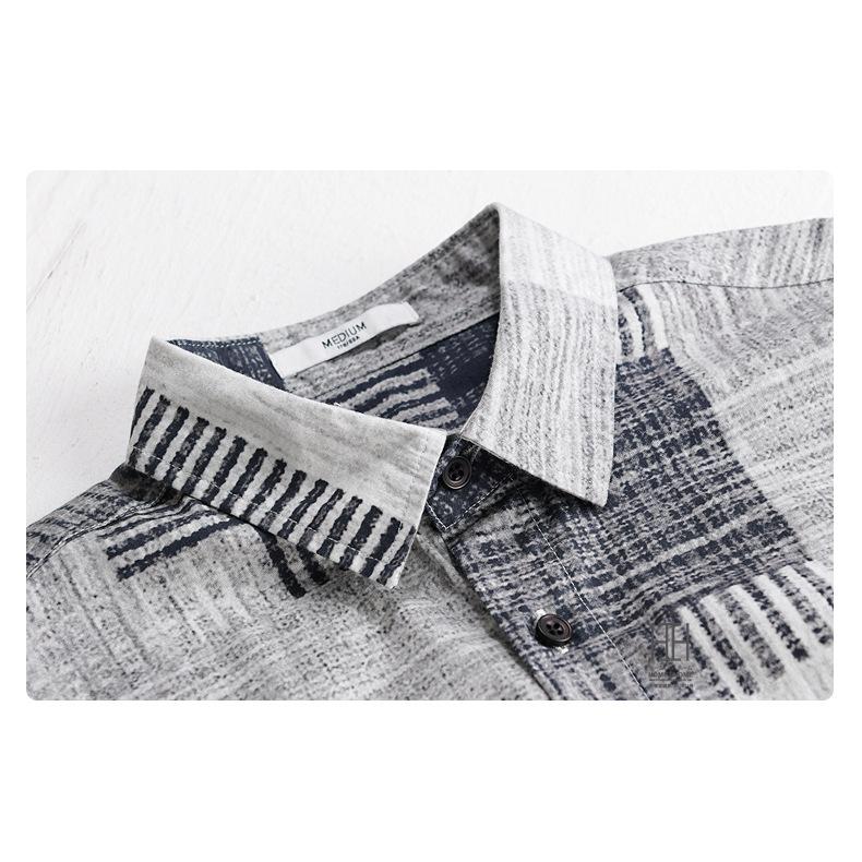 アロハシャツ プリント 半袖シャツ メンズ カジュアルシャツ リゾート アウトドア フィット 半袖 綿100％ クール 柄シャツ おしゃれ カラー配色 羽織り 柔らかい | ホームアイホーム | 12