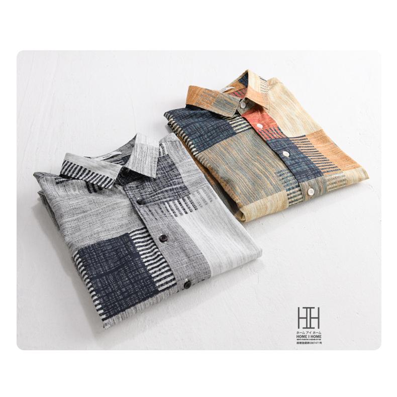 アロハシャツ プリント 半袖シャツ メンズ カジュアルシャツ リゾート アウトドア フィット 半袖 綿100％ クール 柄シャツ おしゃれ カラー配色 羽織り 柔らかい | ホームアイホーム | 05