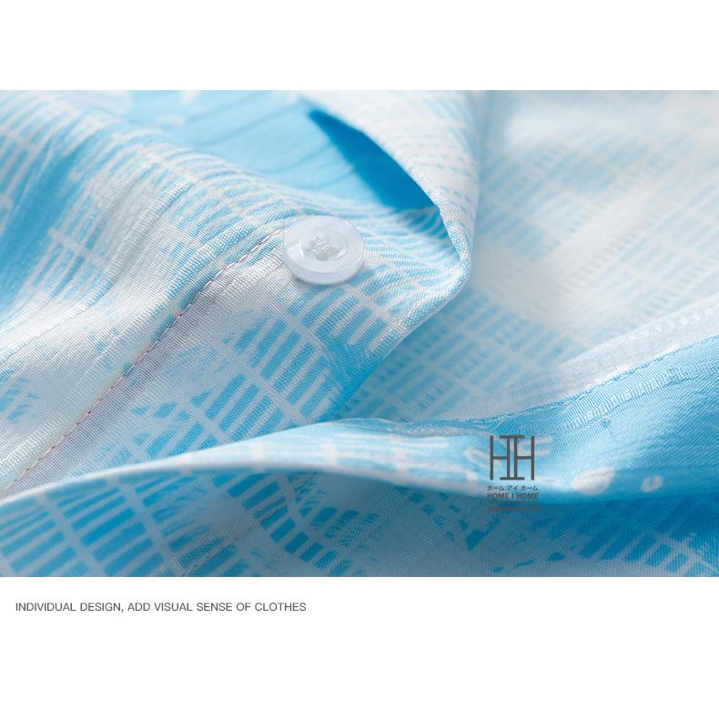 キューバシャツ アロハシャツ メンズ 半袖 おしゃれ プリント 涼しい ひんやり ポケット カジュアル  キューバカラー オープンカラーシャツ メンズシャツ | ホームアイホーム | 08