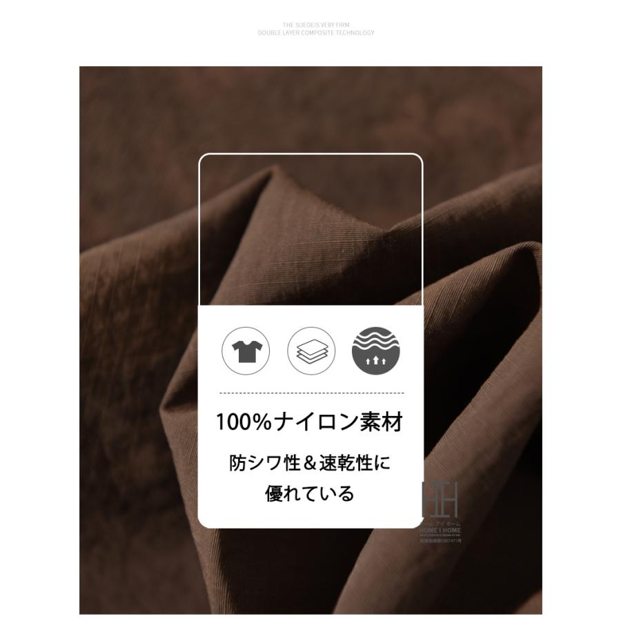 ワークシャツ 半袖 シャツ メンズ ナイロンシャツ 軽量 防シワ 速乾 おしゃれ スナップボタン 胸ポケット付き ひんやり 涼しい 軽い きれいめ メンズシャツ | ホームアイホーム | 05