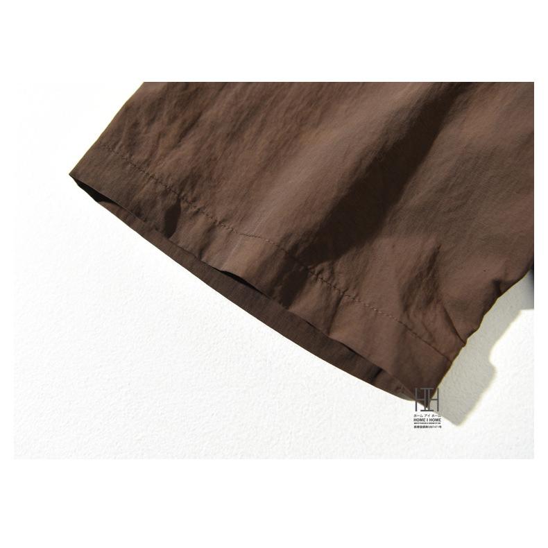 ワークシャツ 半袖 シャツ メンズ ナイロンシャツ 軽量 防シワ 速乾 おしゃれ スナップボタン 胸ポケット付き ひんやり 涼しい 軽い きれいめ メンズシャツ | ホームアイホーム | 11