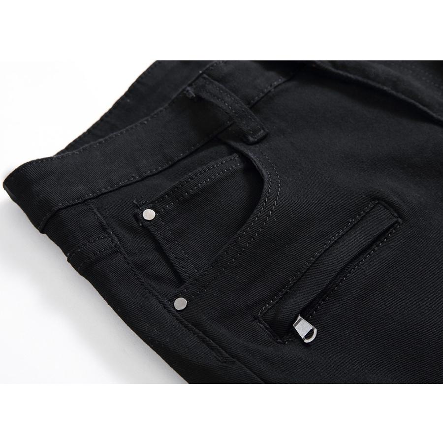 ハーフパンツ メンズ ストレッチ 無地 デニムパンツ ミリタリー系 カジュアル 細身 ウォッシュ加工 | ホームアイホーム | 13