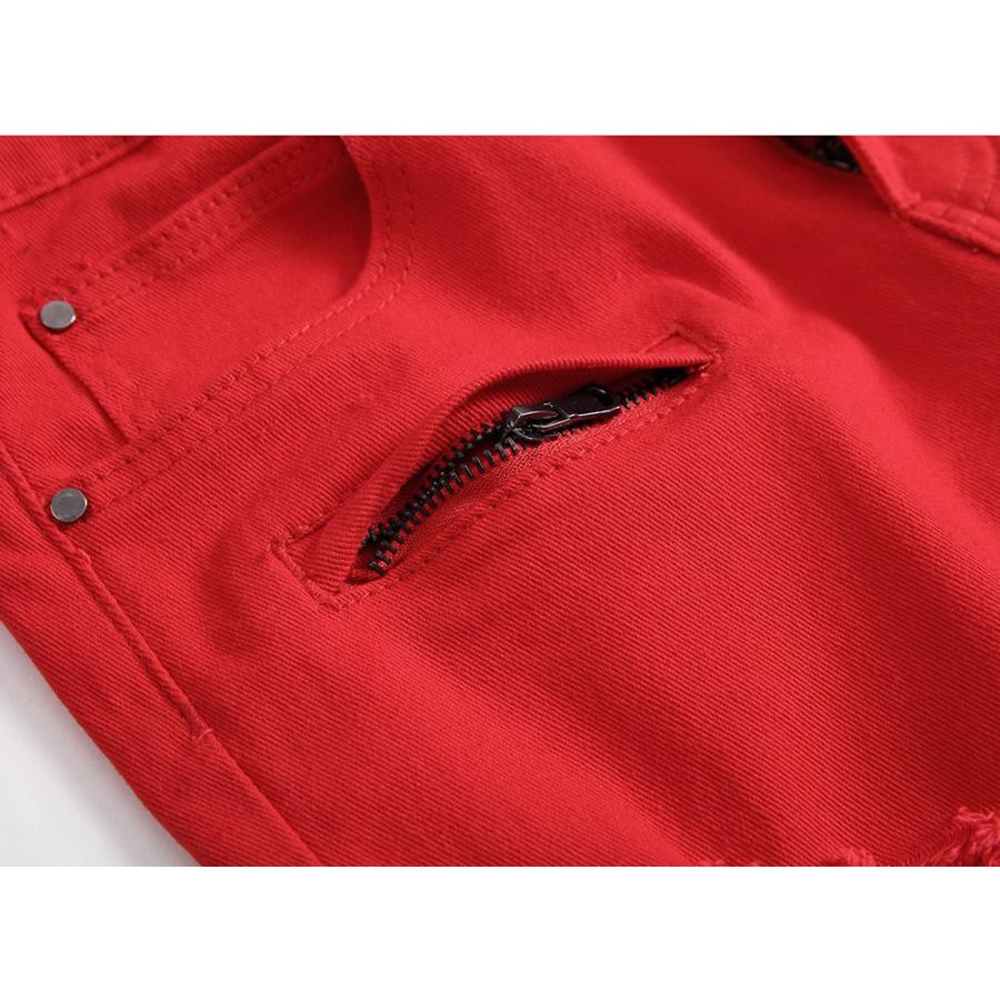 ハーフパンツ メンズ ストレッチ 無地 デニムパンツ ミリタリー系 カジュアル 細身 ウォッシュ加工 | ホームアイホーム | 18