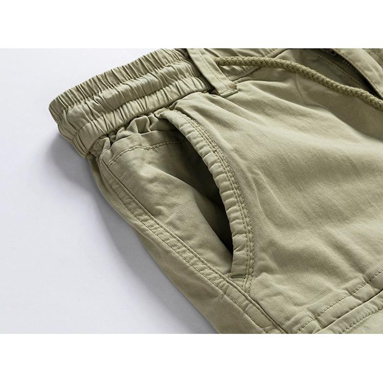 カーゴパンツ ショート丈 メンズ ハーフパンツ 無地 短パン イージーパンツ 多ポケット ストレッチ カジュアル 夏 ボトムス | ブランド登録なし | 07